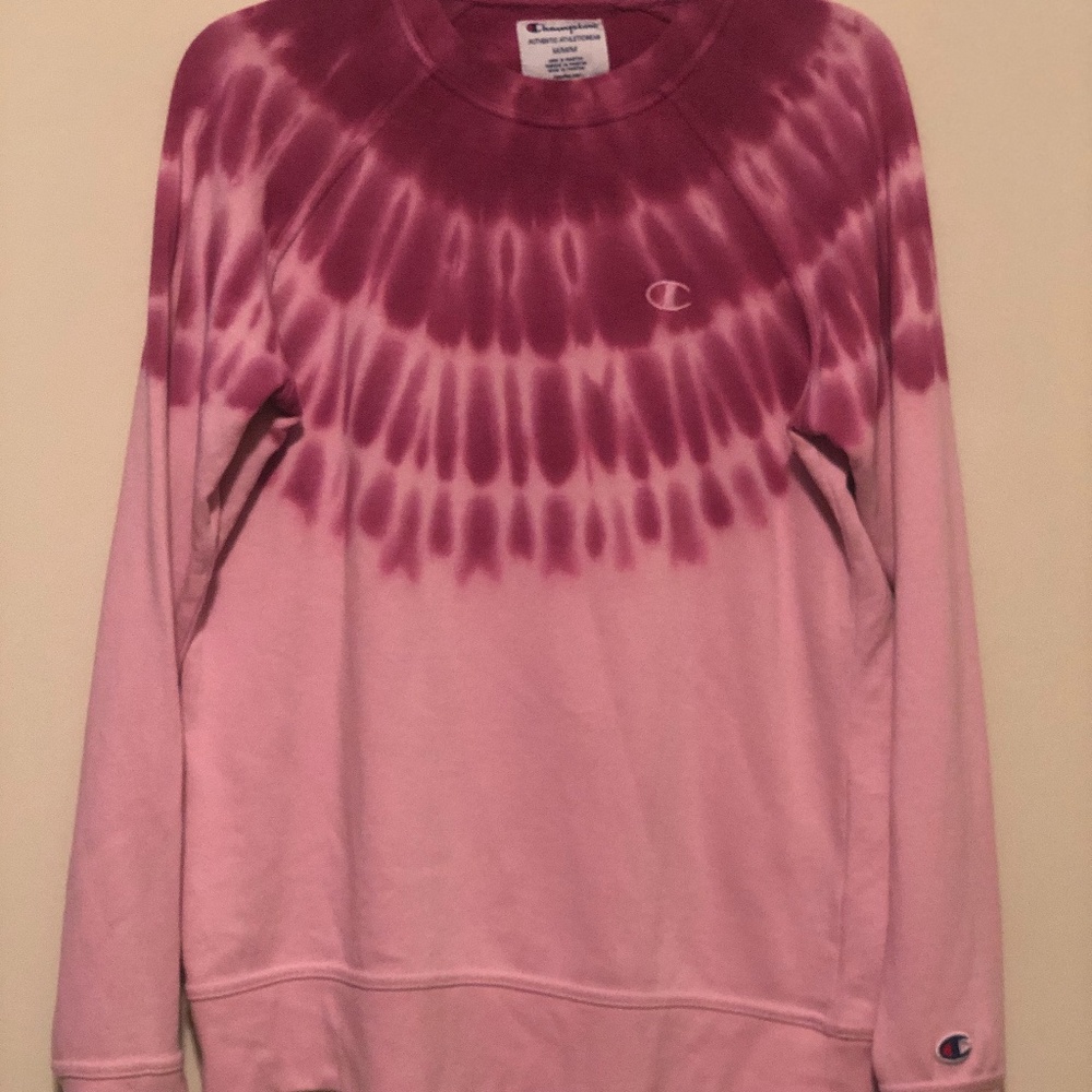PINK CHAMPION CREWNECK